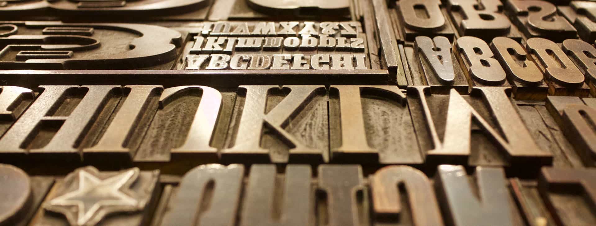 Typography in Graphic & Website Design